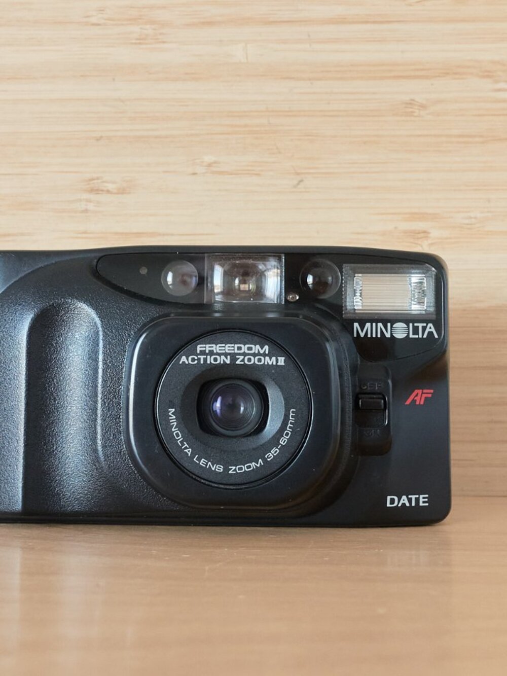 Minolta Freedom Action Zoom II Film Camera Tested 35mm Point and Shoot